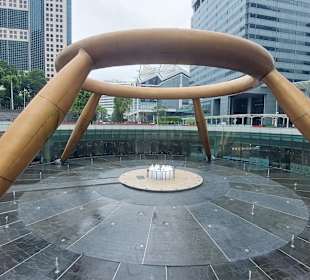 Fountain of Wealth von oben