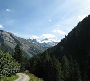 Ein schöner Ausblick im Bergwanderung