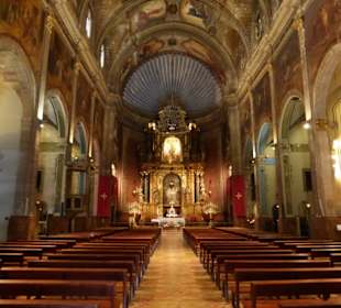 In der Kirche Santa Maria dels Àngels