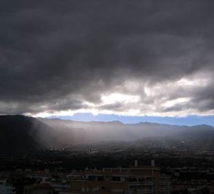 Nach einem Unwetter