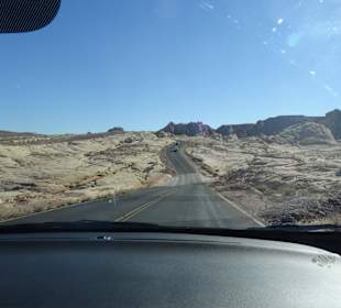 Im Valley of Fire unterwegs