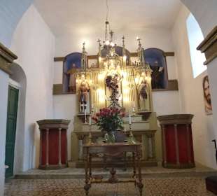 In der Kirche der Hacienda