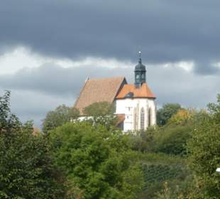 Blick auf Maria im Weingarten
