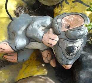 Kunst im Fels