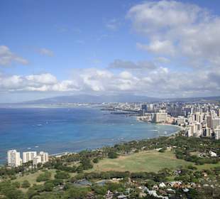 Blick Richtung Honolulu