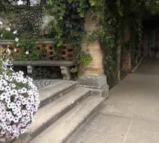 Innerer italienischer Rosengarten