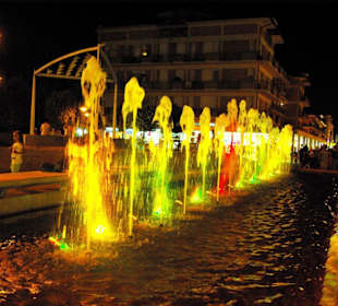Am Hauptplatz in verschiedenen Farben