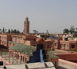 Blick über Marrakesch