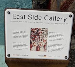 East Side Gallery - Berliner Mauer