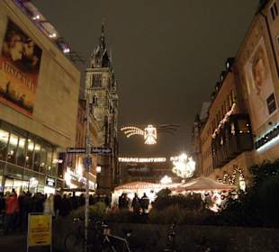 Mercato nel centro di Norimberga