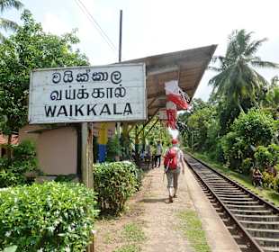 Bahnstation "Waikkala" 