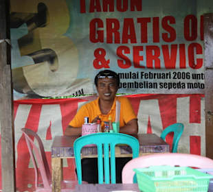 Mittagspäuschen bei den Reisterrassen