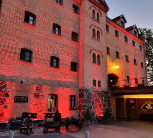 Abendstimmung Rheiner Burg