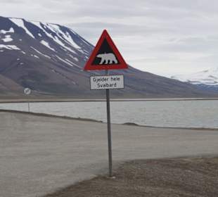 Am Rande von Longyearbyen