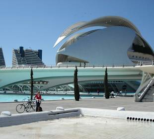 Palacio de les Arts / Radtour durch den Turia-Park