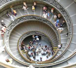 Die berühmte Wendeltreppe