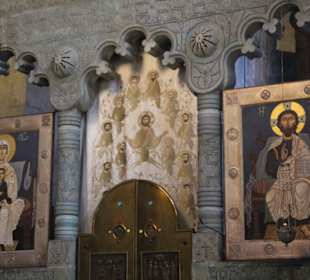 Kirche Swetizchoweli - Heiligenbilder