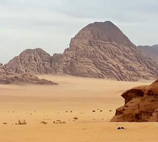 Wüstenlandschaft Wadi Rum