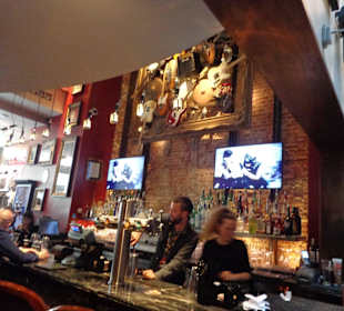Theke im Cafe
