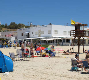 Außenansicht vom Strand her