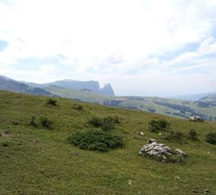Blick über die Seiseralm