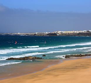 Strand im Süden von El Cotillo