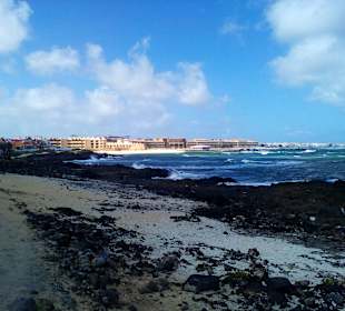 Strand Playa Las Agujas Corralejo in Corralejo