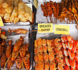 Essen auf dem Markt