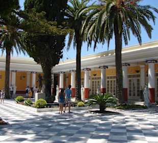 Eine der Terrassen...