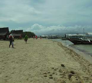 Unser Badestrand zum Tourabschluß