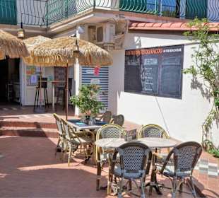 Plätze des Restaurants "Les Terrasses du Racou"