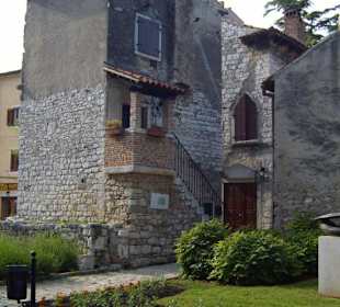 In der Altstadt von Porec