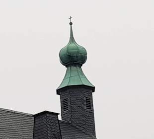 Turmspitze der Kirche