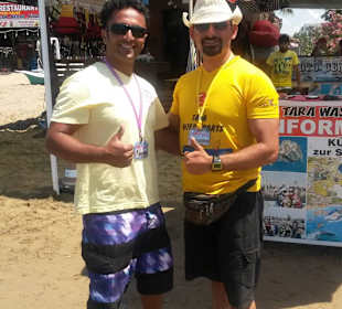 Kerim und Sebo vom Tara-Wassersport