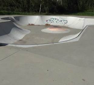 Skater-Anlage an der Donau