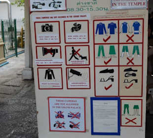 Wat Phra Keo und Königspalast / Grand Palace