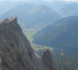 Blick in die Tiefe und Ferne