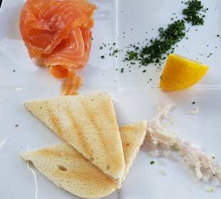 Lachs als Vorspeise