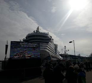 Anlegeplatz Aida Cruises