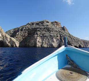 Pendeln zwischen den Grotten