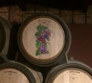 Decoration on a barrel