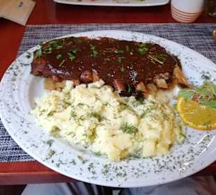 Zum Abendessen im Restauracja Dominikańska