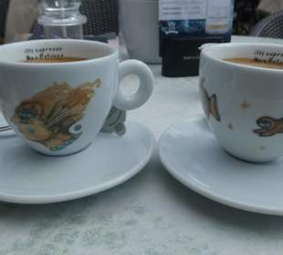 Zur Kaffee-Pause im Café Wichtig