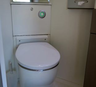 Toilette im Abteil