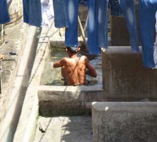 Zentraler Waschplatz