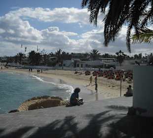 Ausflug nach Corralejo/ Fuerteventura: Stadtstrand