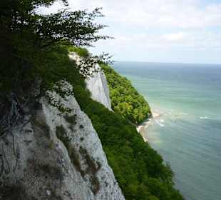 Blick von der Victoriasicht auf den Königsstuhl