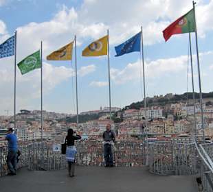 Blick von der oberen Plattform.