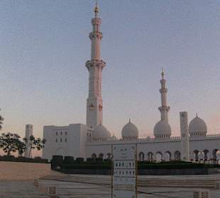 Große Sheikh Zayed Moschee Abu Dhabi