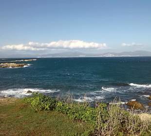 Blick auf den Golf und Roses